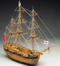 Mantova HM Endeavour Bark 1768 Scala 1:60 Kit Legno - Capitano James Cook's Fa...