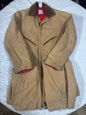 Vintage Brown Walls Zero Zone Insulated Coveralls Corduroy Collar Sz L 42-44