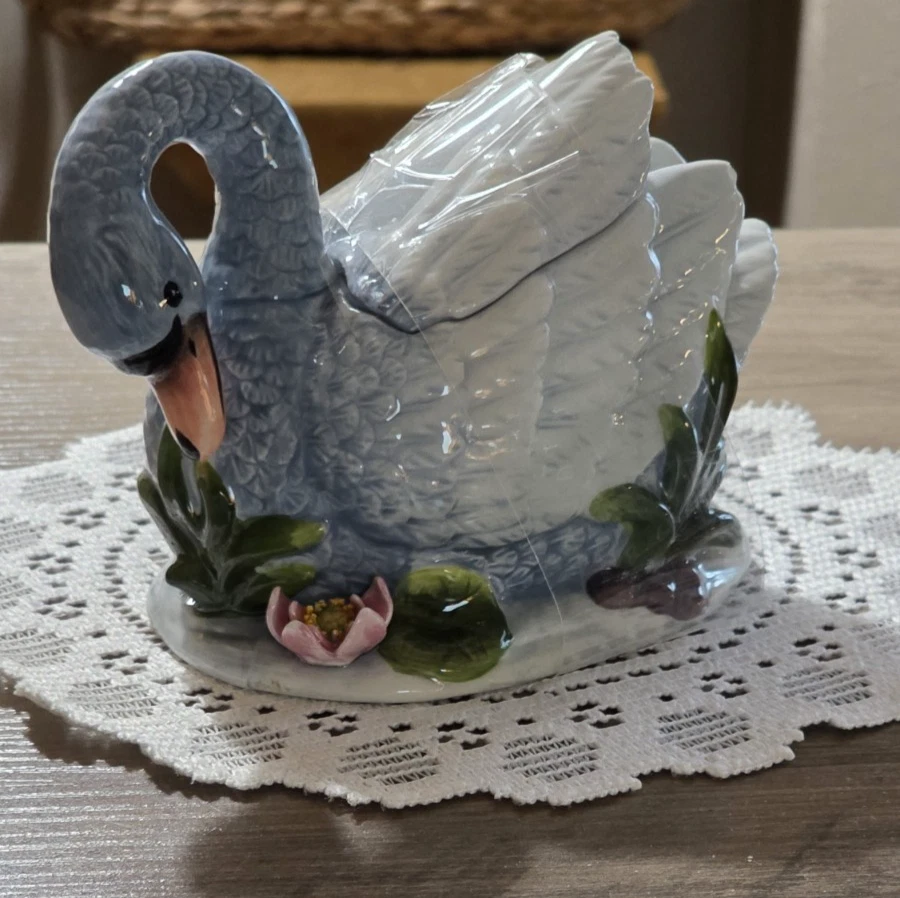 瓷器天鹅花瓶| eBay