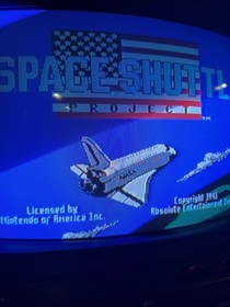 Space Shuttle Project for NES Authentic Rare Game Cartridge Sample Prototype 