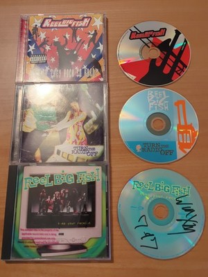 Reel Big Fish 3 CD Lot: Why Do They Rock, Turn the Radio Off, Keep Your Receipt