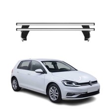 Menabo Dachträger Grundtäger für VW Golf 2012-2019 50kg Aluminium Silber 2 tlg