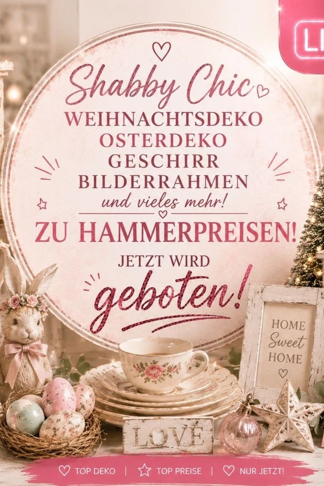 Dekoration - Alles muss raus - neu