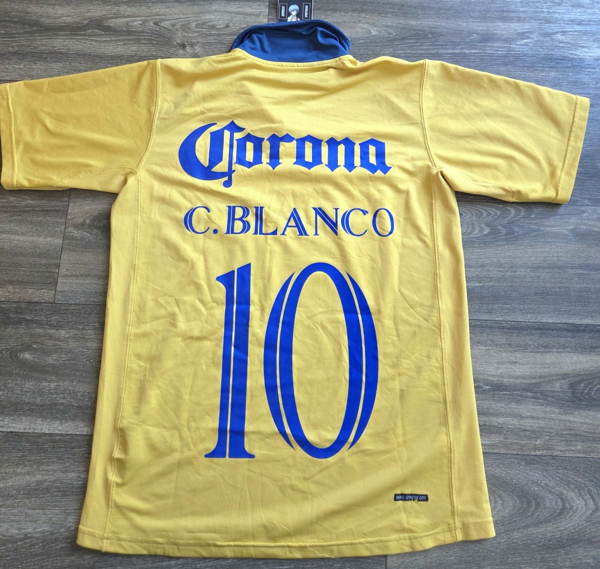 Nike Club America Aguilas 2006 Home Cuauhthemoc Blanco Jersey Mens