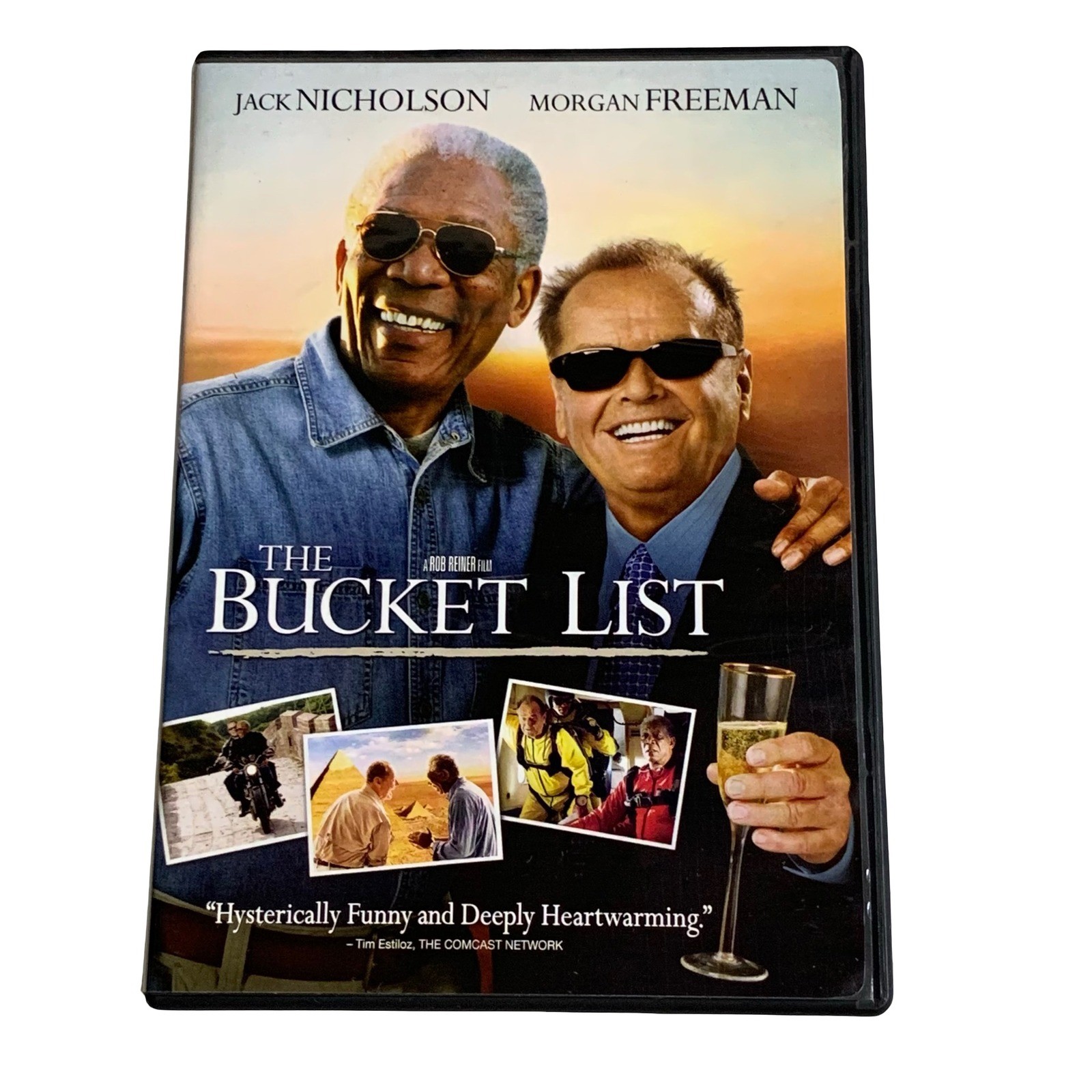The Bucket List DVD Jack Nicholson Morgan Freeman Rob Reiner Widescreen Full