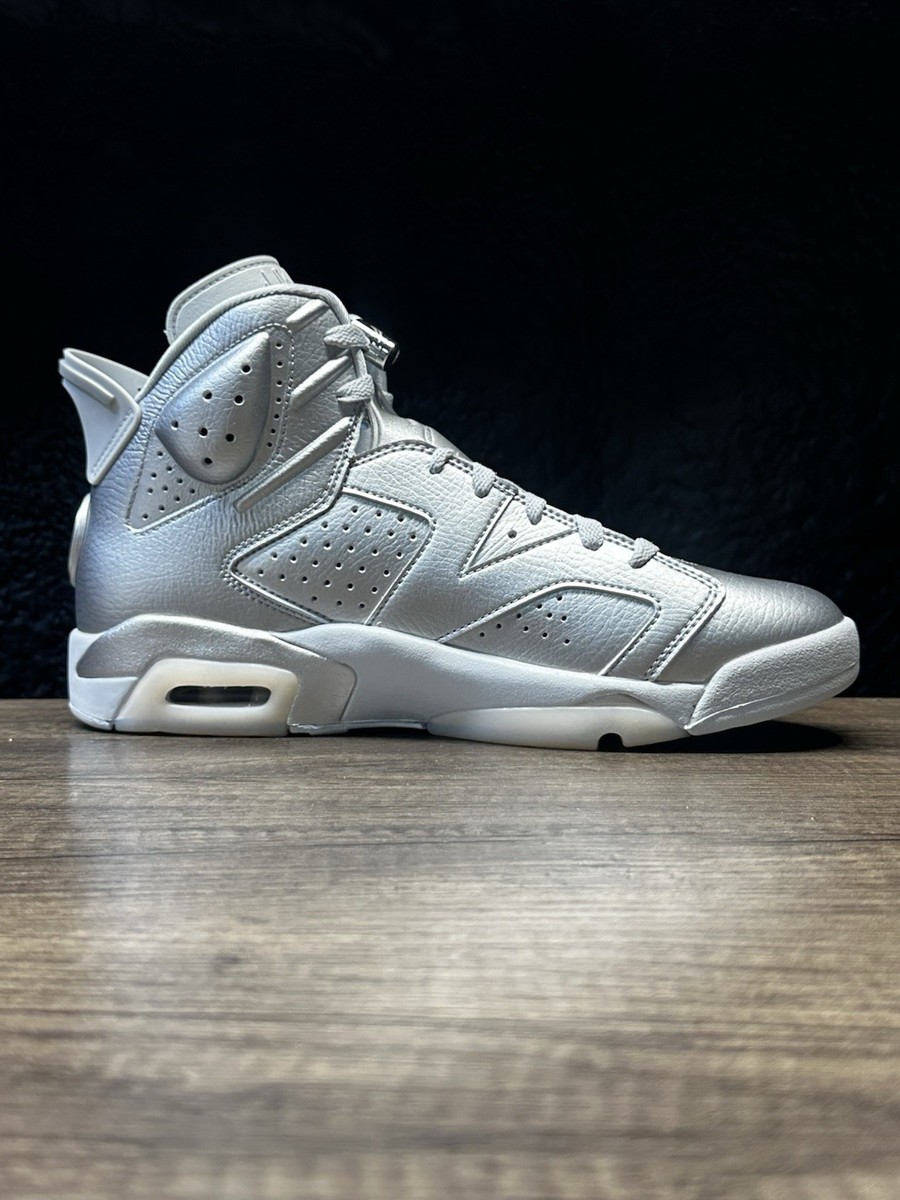 Nike Air Jordan 6 Retro PSG Silver IQ5135-001 Men's Size 10.5 | eBay