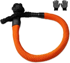 Large Synthetic Soft Shackle 1 Inch X 36 Inch Rope Shackle Recovery Kit (66000 L