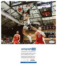 GEORGETOWN HOYAS HARVARD MALIK MACK SIGNED AUTOGRAPHED PHOTO PICTURE ACOA 8x10