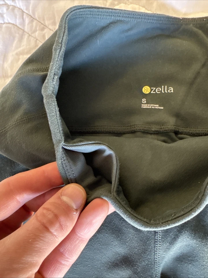 LEGGINGS ZELLA CINTURA ALTA STREET STYLE MOTO ENTRENAMIENTO EN VERDE TALLA PEQUEÑA Foto 3 de 4