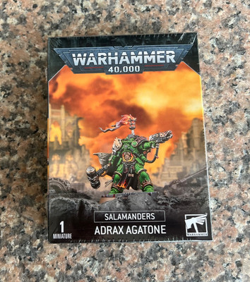 Games Workshop Warhammer 40K Salamanders Adrax Agatone OVP