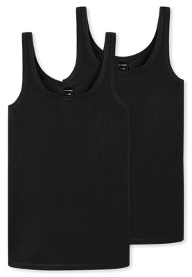 2er-Pack Schiesser 95/5 Organic Mädchen Top Unterhemd 173528