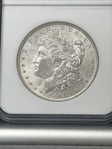 1884-O $1 Morgan Silver Dollar Ms 63 Ngc