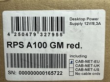 Lynx RPS A100 GM Red. 12V/8A Power Supply for RFR 1000-1 Rack Frame yellobrik