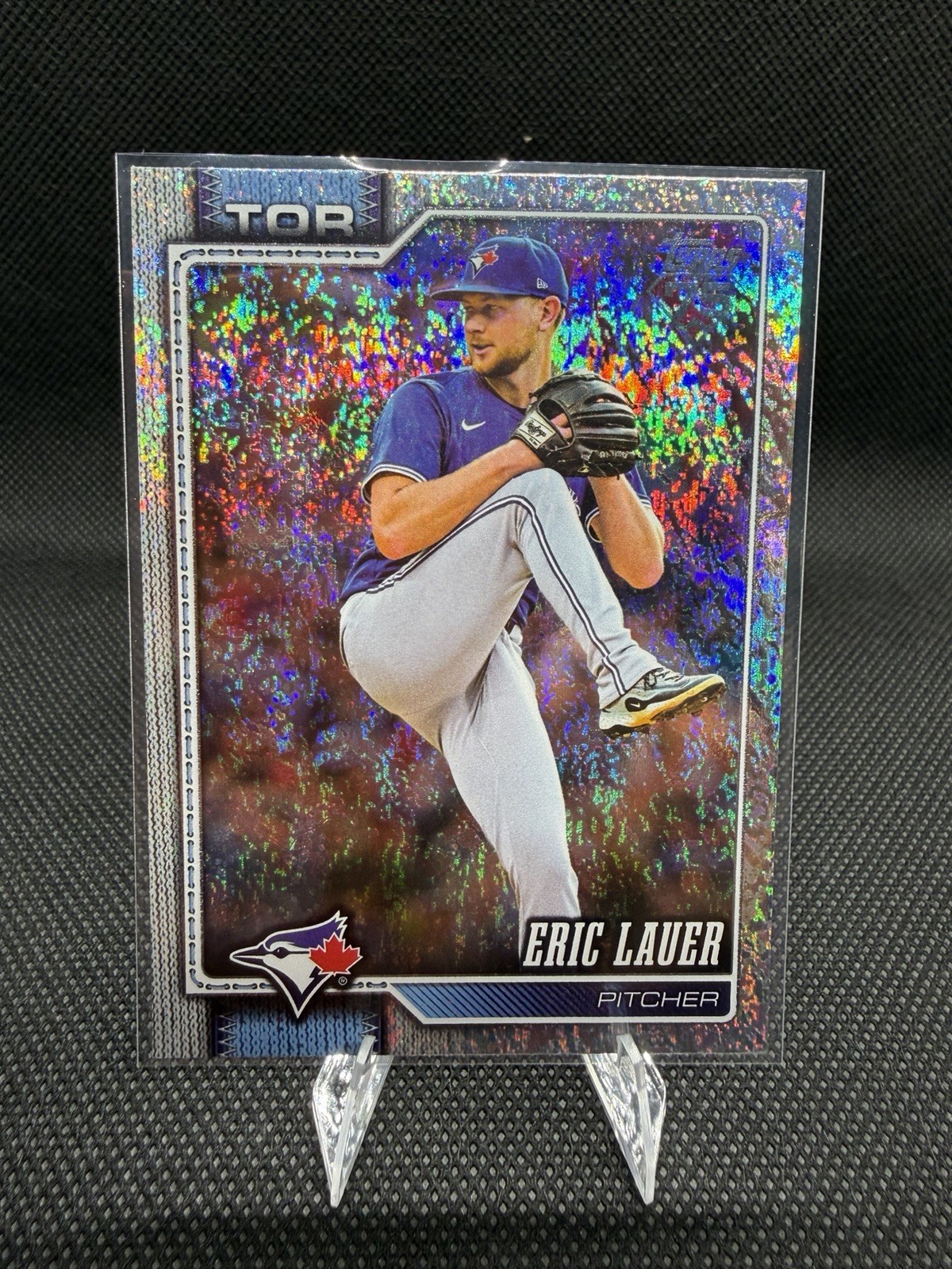 2026 Topps Series 1 Eric Lauer Silver Foil #175 Toronto Blue Jays SP