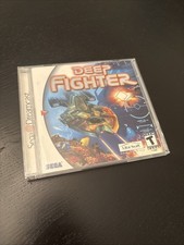 Deep Fighter (Sega Dreamcast, 2000) 2-Discs complete In Box CIB RARE!!!!!!!!!!!!