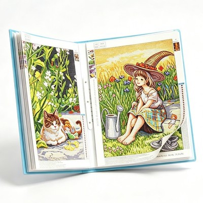 ARTDOT Storage Book for Diamond Art Kits Diamond Painting Portfolio Folder A3