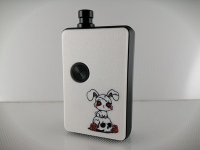 Vandy Pulse AIO V2 Panels komplettes 2 teiliges Set 3D gedruckt in weiß mit Motiv.
