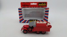 Solido 2123 1:50 Scale Toner Gam I Dodge Tanker Fire Truck St Tropez Metal LN