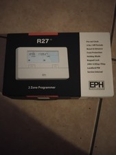 EPH R27-HW 2 Channel Programmer SI - White backplate fits danfoss FP715SI direct