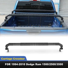 Adjustable Black Truck Bed Rack Cross Bar Fits Full-Size and Mid-Size Trucks NEW