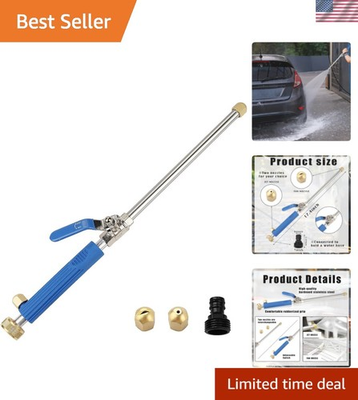 #ad #ad Stainless Steel Hydro Jet Power Washer Wand – Perfect for Car amp; Gutter Cleaning $25.99