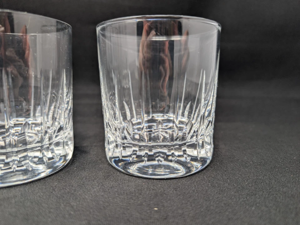 ДВА Эгейских от Schott-Zwiesel 3,5 дюйма Старомодные Камни Стекла Огранка Хрустальное Стекло - Изображение 2 из 4