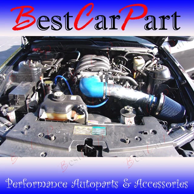 Гоночный впускной комплект холодного воздуха RTunes V2 2005-2009 Ford Mustang GT 4,6 л V8 + фильтр - Изображение 2 из 2