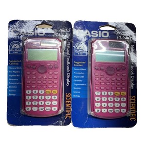 Casio Fx-300ES PLUS Pink Scientific Calculator Nouveau lot de 2