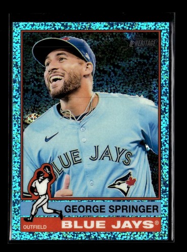 2025 Topps Heritage Chrome Blue Sparkle Refractor Complete Your Set 251-500 - Picture 285 of 498