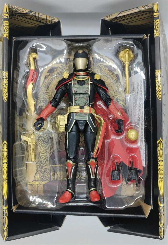 G.I. JOE Classified Series 6" Action Figure Model SNAKE COBRA COMMANDER Limited - Image 3 of 4