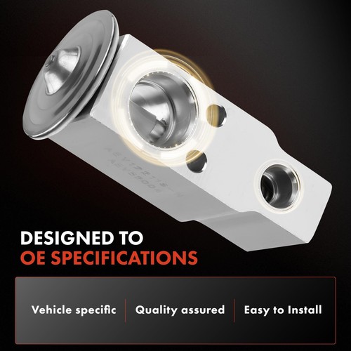 A/C Expansion Valve for Cadillac CTS 2003-2007 Honda Pilot 03-09 Odyssey 99-04 - Picture 2 of 9