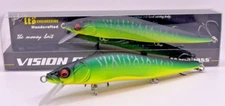 Megabass Vision Oneten  110 Jerkbait - Mat Tiger