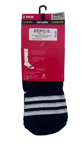 Adidas, Baseball Value 2 Pack Navy Blue OTC Socks Shoe Size: 13C-4Y - Picture 3 of 4