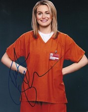 Taylor Schilling signed autograph 20x25cm Orange New Black in person autograph