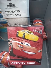 Disney Pixar CARS 3 Activity Cube Ages 3+ Activity Pages Crayons Sticker Sheets