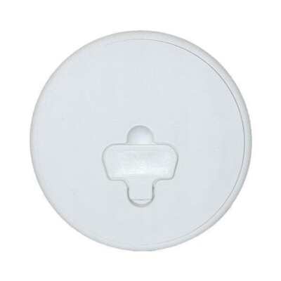 T-H Marine Quick-Release Deck Plate 8'' Polar White #DPCAM-8-2-DP