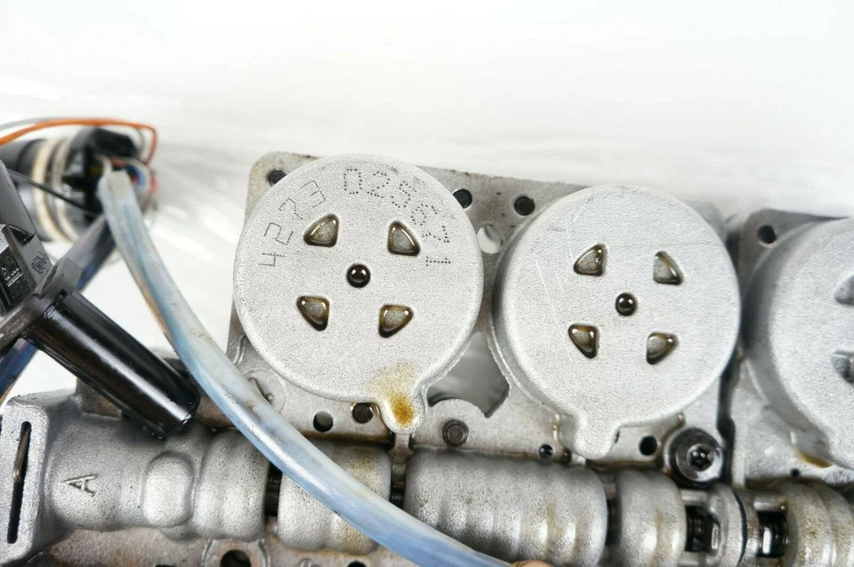 01-2003 bmw x5 3.0l e53 transmisión automática cuerpo válvula placa conductor Foto 4 de 4