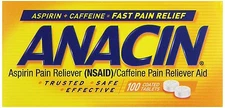 Anacin Coated Tablets, 100 ct ****