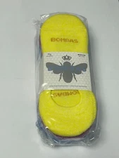 4 colored pairs BOMBAS Women's Cushioned No Show Sock Size (Medium)