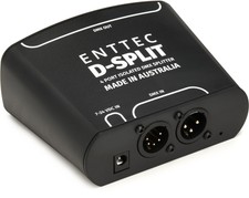 Enttec D-split 512-ch Dmx 3-pin Splitter/isolator (3-pack) Bundle