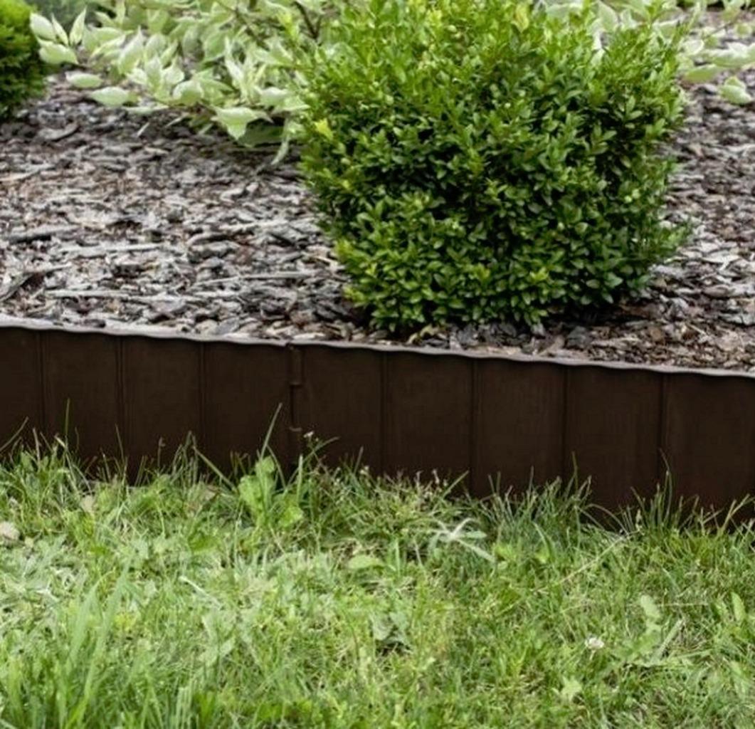 Plastic Garden Fence 5,8m Boarder Lawn Grelly UK