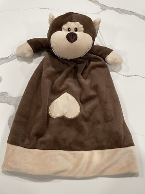 NWT EB Buddy Morey Monkey 20 Inch Blankey LOVEY