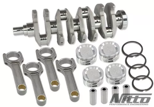 NITTO 2.2L STROKER KIT for Mitsubishi 4G63 H Beam Connecting Rods 86mm