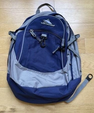 High Sierra Backpack Blue And Gray EUC