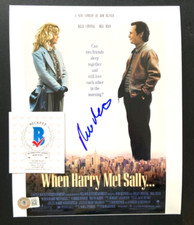 ROB REINER SIGNED 8X10 PHOTO POSTER WHEN HARRY MET SALLY DIRECTOR BAS