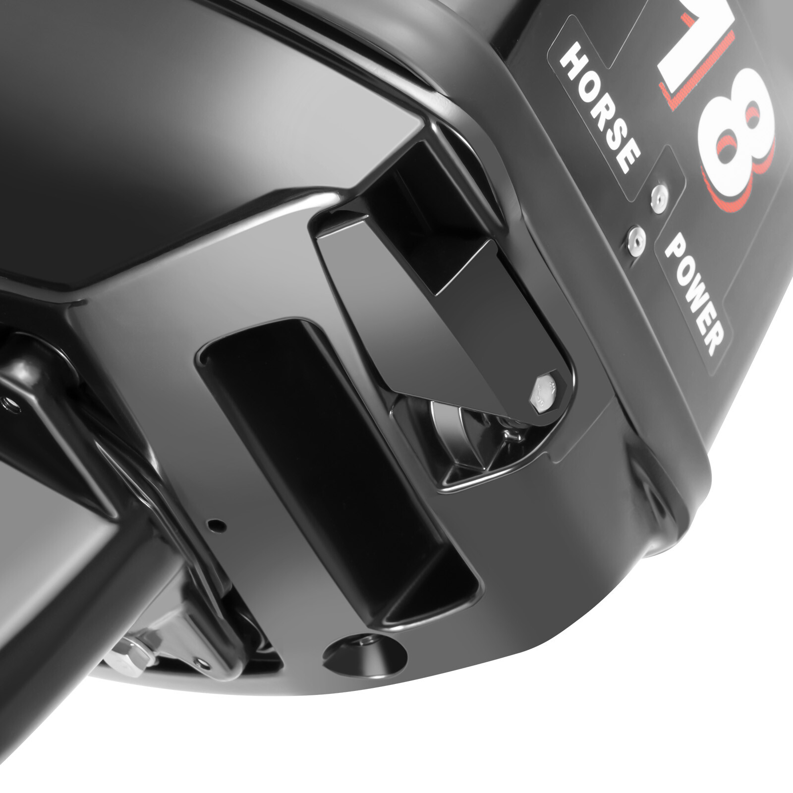 2 Stroke 18HP Outboard Motor Boat Engine w/ Water Cooling CDI 246CC Long Shaft