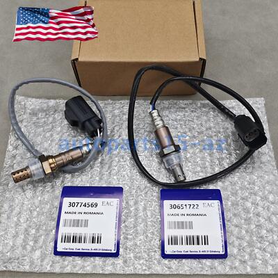 OEM 2 PCS Oxygen Sensor For Volvo S40 04-10 V50 05-10 C30 07-10 S60 2.4 ...