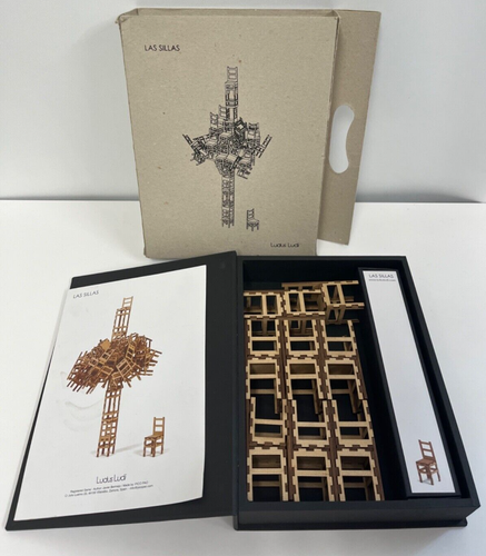 LUDUS LUDI LAS SILLAS 15 X CHAIRS STACKING CHALLENGE GAME BY PICO PAO SPAIN