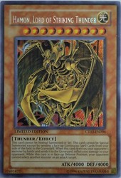 Hamon, Lord of Striking Thunder CT03-EN006 Secret Rare Limited Edition