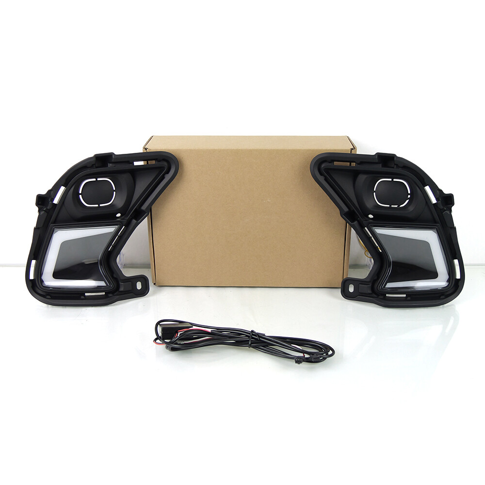LED Fog Lamp Daytime Running Light W Turn For Toyota Grand